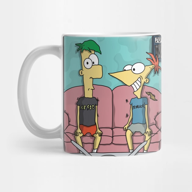 Phineas & Butthead by Parkcreations